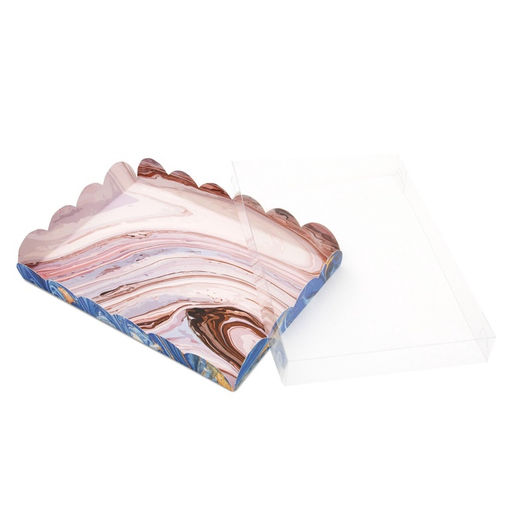 Коробка для печенья «Каменное искусство», 22×15×3 см 5 шт.