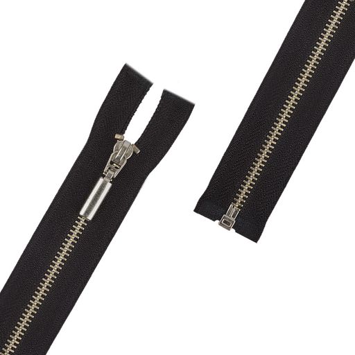 Молния Металл никель GM-831 однозамковая 40 см Тип 3 10 шт разъёмная Gamma