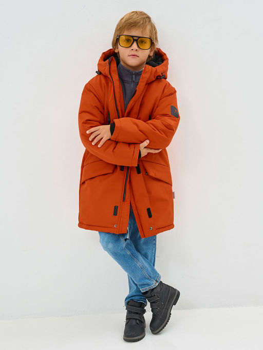 Куртка зимняя 25537-524 терракотовый