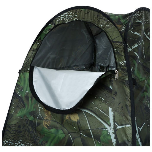 Палатка туристическая Maclay, самораскрывающаяся, для душа, 120х120х195 см, цвет хаки  фото 8