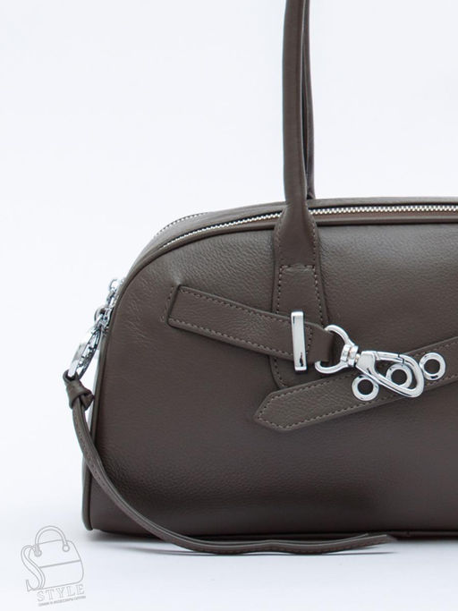 Сумка женская кожаная 9198SP d.gray Velina Fabbaino-Safenta в Новосибирске