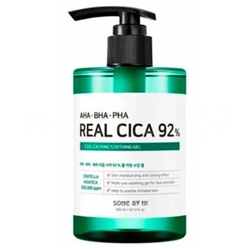 SOME BY MI  Успокаивающий гель для лица и тела AHA-BHA-PHA REAL CICA 92 % COOL CALMING SOOTHING GEL  фото 2