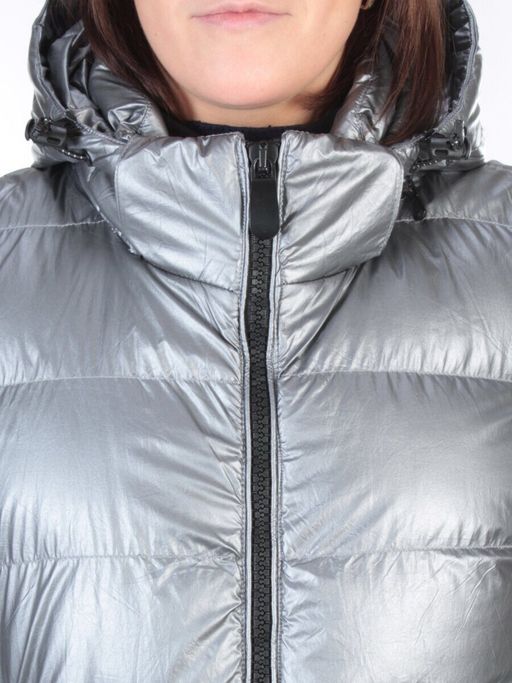 KM92521-10 SILVER/GRAY Куртка зимняя женская ABRAND ALNWICK (200 гр. холлофайбер)