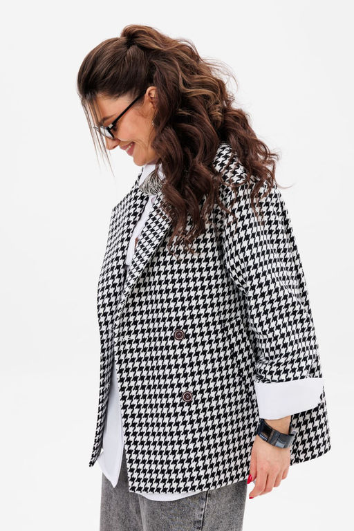 Жакет ANELLI 1469 цвет зебра - Andina city фото 7