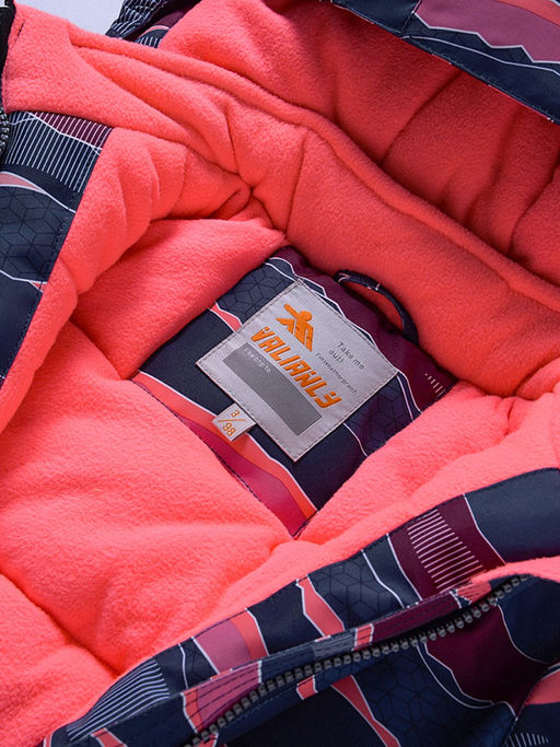 Комбинезон Valianly детский для девочки оранжевого цвета 9216O  фото 10