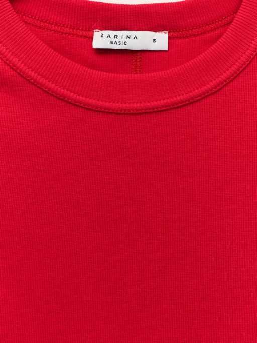 Базовая майка из хлопка / Zarina  фото 9