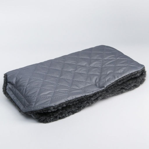 Муфта на ручку коляски, стеганная, цвет серый - Simaland фото 5