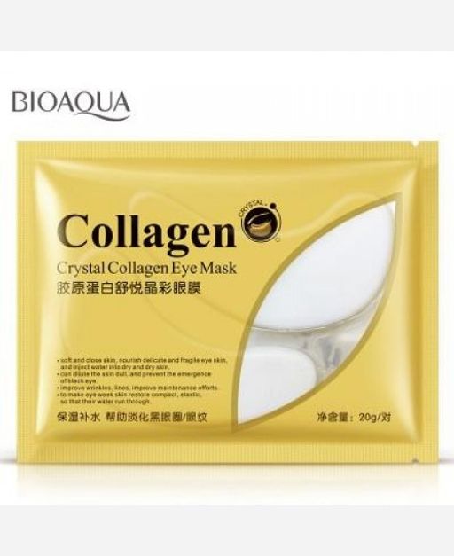 Коллагеновые патчи глаз BIOAQUA Crystal collagen 9046234 - Yiwu youda import & export co фото 3