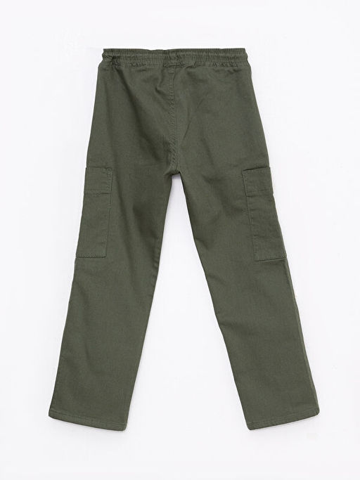 Beli Lastikli Bask?l? Erkek ?ocuk Kargo Pantolon - Waikiki фото 2