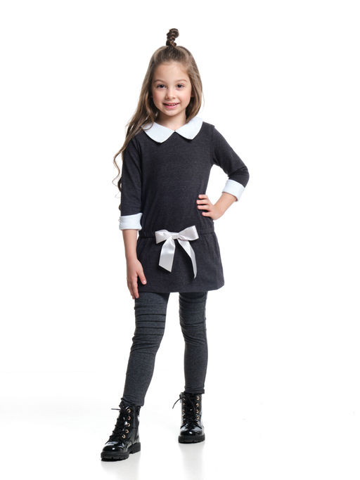 Футболка для девочки UD 1228 черный - Mini maxi фото 5