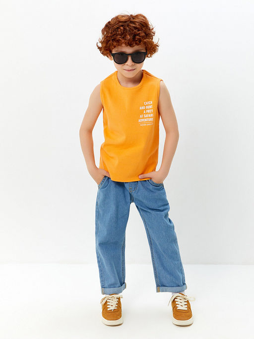 ACOOLA / Мaйка детская для мальчиков Raikoke светло-коралловый  фото 2