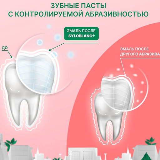 PresiDENT Паста зубная ежедневн.отбелив.White&Yummy Арбузно-мятный сорбет (100 RDA) 75гр