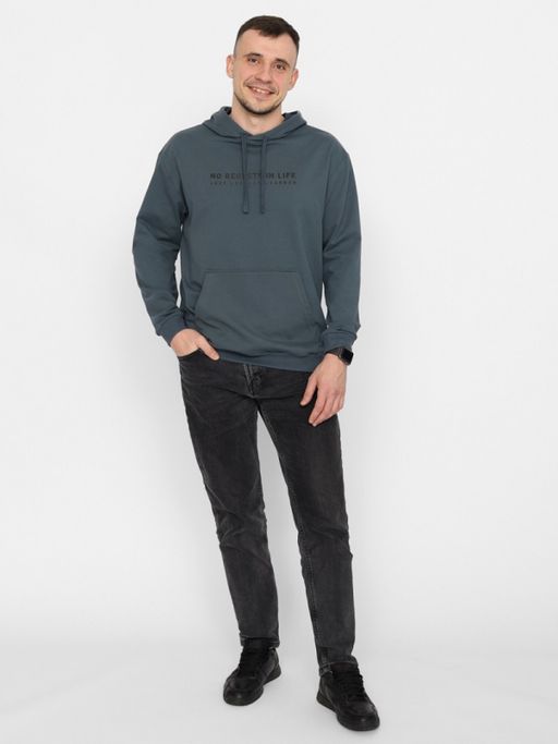 CRB wear/FSSM 60232-48 Толстовка мужская,темно-серый/Ex.Cherubino фото 3