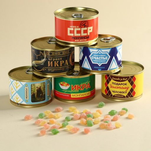 Леденцы монпансье новогодние 6 шт., Ностальгия