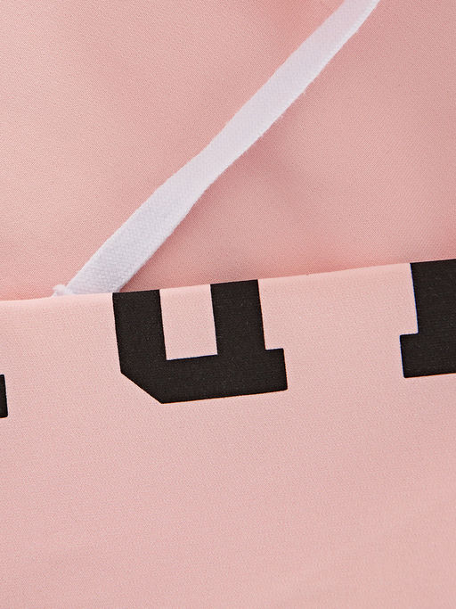 Толстовка с капюшоном с принтом UD 7427 св.розовый - Mini maxi фото 4