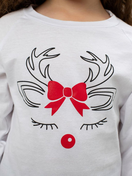 Пижама детская, модель 324, трикотаж (26 размер, Олень Гламур) - Ивановотекстиль фото 9