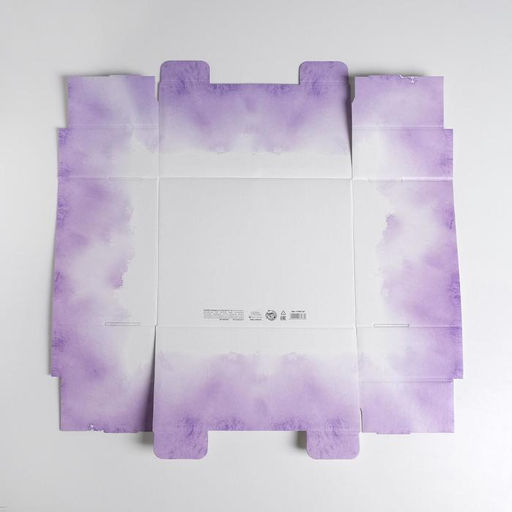 Коробка подарочная складная, упаковка, «Лаванда», 31×25.5×16 см