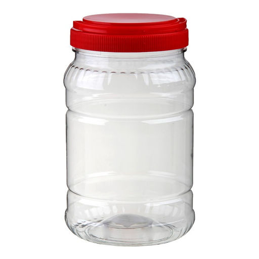 Цена за 2 шт. Банка для хранения сыпучих продуктов Альтернатива, 2 л, пластик, МИКС