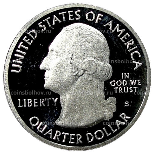 1/4 доллара (25 центов) 2012 года S США Национальные парки № 15  Денали