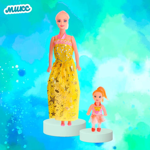 Кукла-модель Каролина с малышкой, МИКС - Simaland фото 19