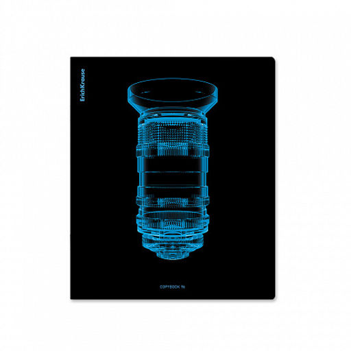 АКЦИЯ Цена за 5 шт. Тетрадь общая ученическая ErichKrause X-Ray в деталях, 96 листов, клетка, голографическая ламинация_MIX-PACK