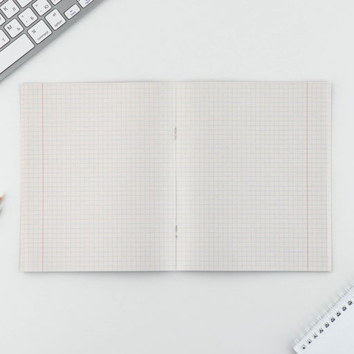 Цена за 5 шт. Тетрадь в клетку, 48 л., А5, на скрепке, блок №2, Yellow, МИКС - Artfox study фото 6