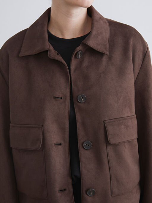 G?mlek Yaka S?et Kad?n Ceket