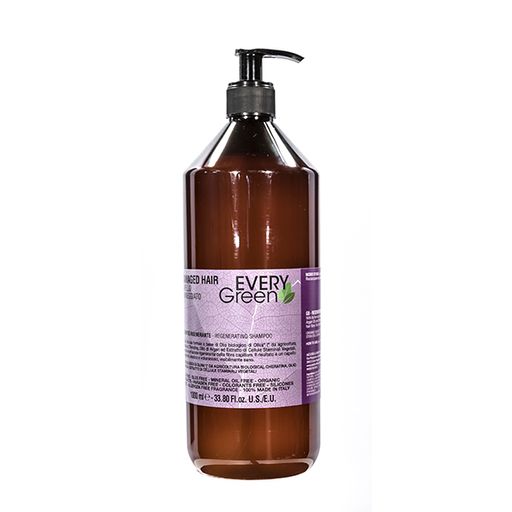 DIKSON EVERY GREEN DAMAGED HAIR SHAMPOO RIGENERANTE Шампунь для поврежденных волос 1000 мл