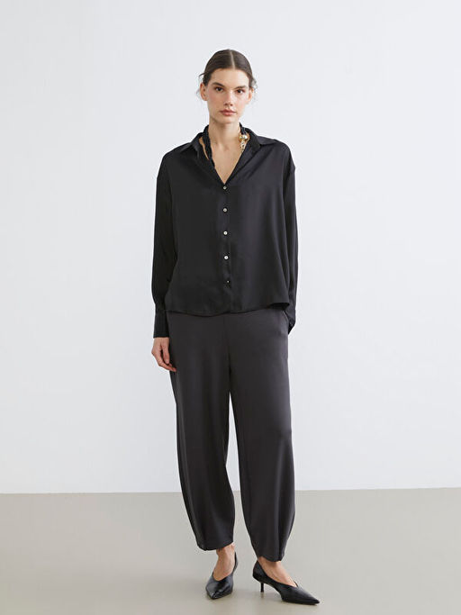 Beli Lastikli Kad?n Pantolon