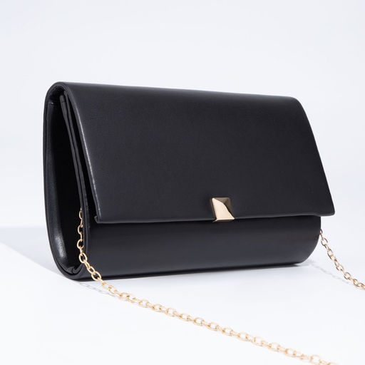 Сумка-клатч на клапане, цвет чёрный - Simaland фото 3