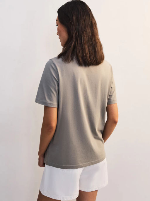 Базовая футболка из хлопка REGULAR0526-150 / Zarina