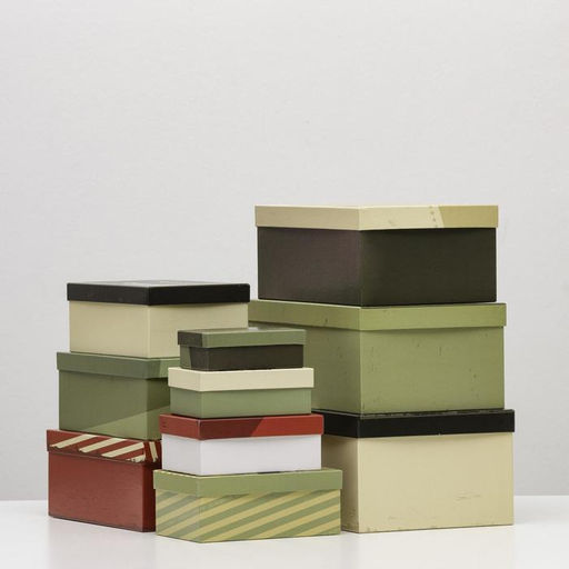 Набор подарочных коробок 10 в 1 23 февраля, 30.5?20?13  12?6.5?4 см