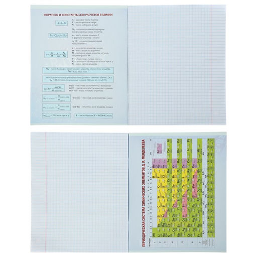 Набор предметных тетрадей Calligrata «Неон», 10 предметов, 48 листов, со справочным материалом, обложка из мелованного картона, УФ-лак, блок офсет