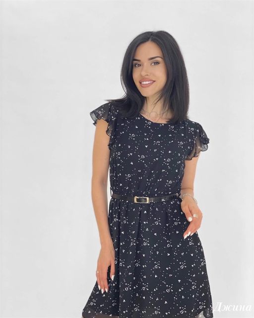 Платье Джина (белый) - Nadi bordo фото 42