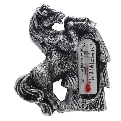 Магнит "Лошадка" с термометром, L5 W1,5 H5,5 см, 8в.