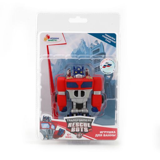 Играем вместе. Игрушка для ванной "Трансформер", пвх на блистере арт. 17BLS