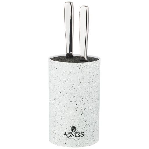 Подставка для ножей Agness Арктик универсальная 11 × 18 см  фото 3