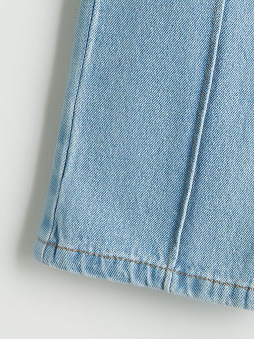 Beli Ayarlanabilir K?z ?ocuk Jean Pantolon