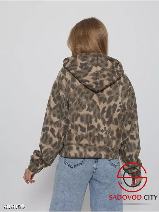 толстовка женская с принтом - Bruno фото 3