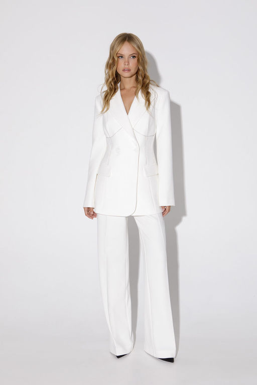 Жакет Pirs 4919 молочный  фото 4