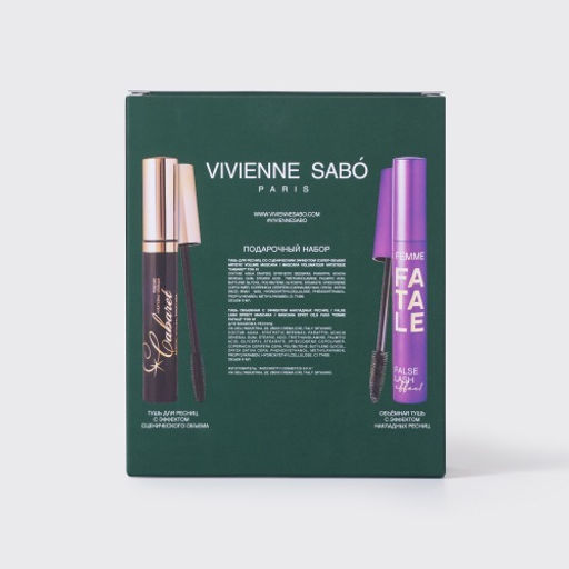 Vivienne Sabo Подарочный набор (тушь Cabaret т. 01 тушь Femme Fatale) 2023  фото 7