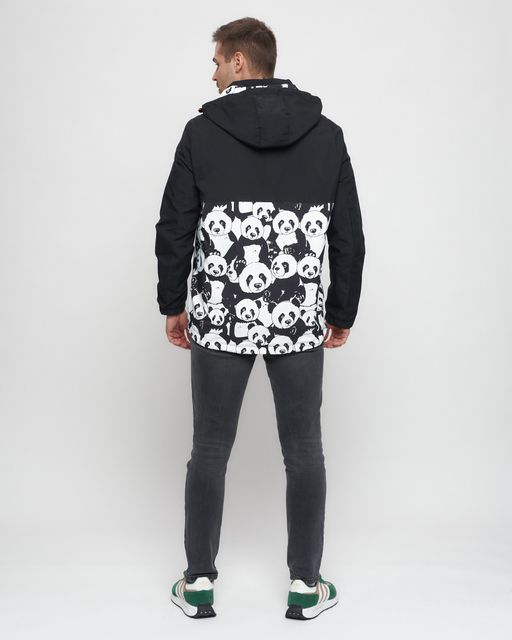 Куртка-анорак спортивная мужская белого цвета 88629Bl