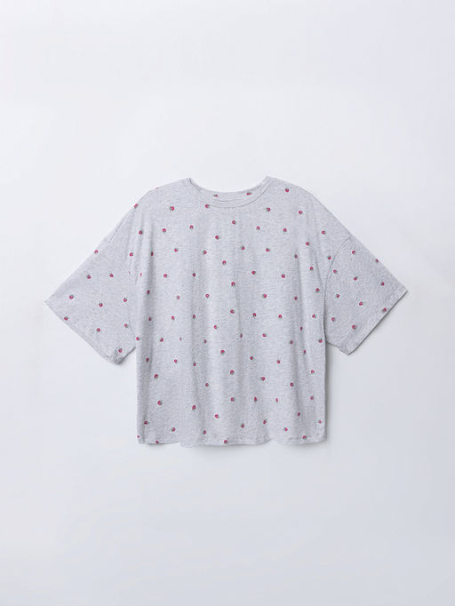 Комплект домашний женский свободного кроя серый - Mark formelle фото 4