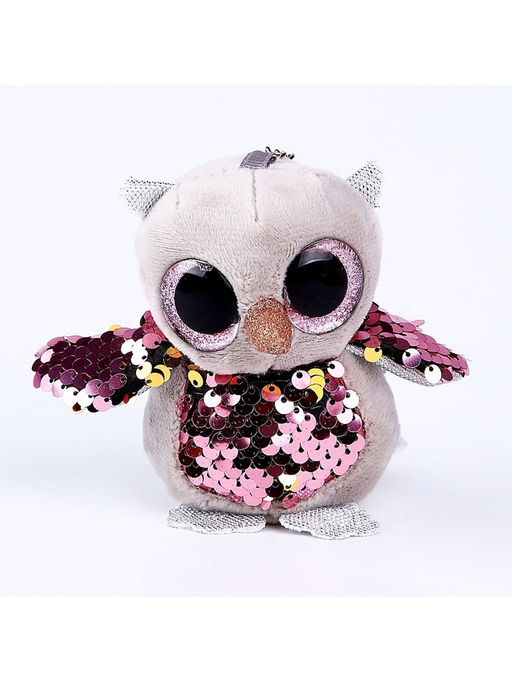 Мягкая игрушка Сова, на брелоке, 10 см, цвета МИКС - Simaland фото 16