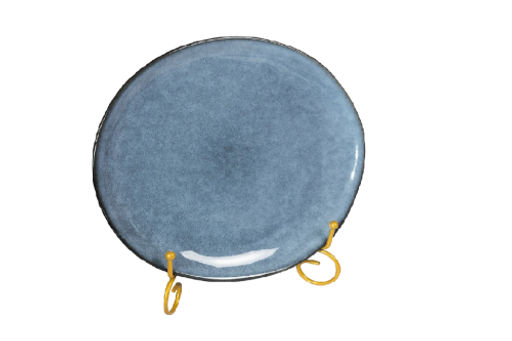 Тарелка плоская 20,7 см JEWEL Графит (керамика)