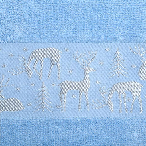 Полотенце новогоднее махровое Этель. Олени, 30?60 см, хлопок 100%