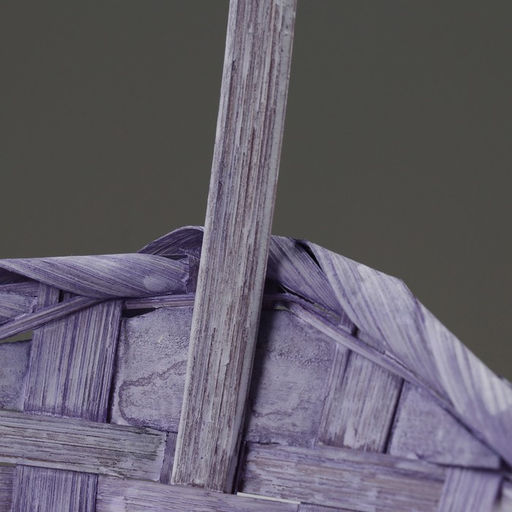 Набор корзин плетёных, 19×7.5×9.5/31 см, 22×9×11/34 см, 24×9×11.5/35 см, 3 шт., фиолетовые, бамбук