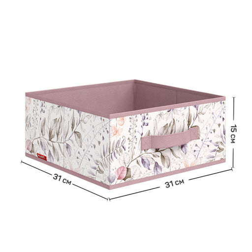 VAL BL-BOX-2S2F Короба стеллажные, 31*31*15 см, набор 4 шт., BOTANIC LILAC, шт
