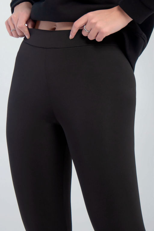 Арт. 11806 Лосины с начесом 44-50 (4 шт) Цвет:черный - Калинка фото 4