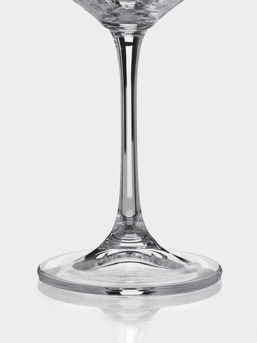 Бокалы для вина CRYSTAL BOHEMIA CREX OPTIC, 480 мл, набор 2 шт., стекло, прозрачные